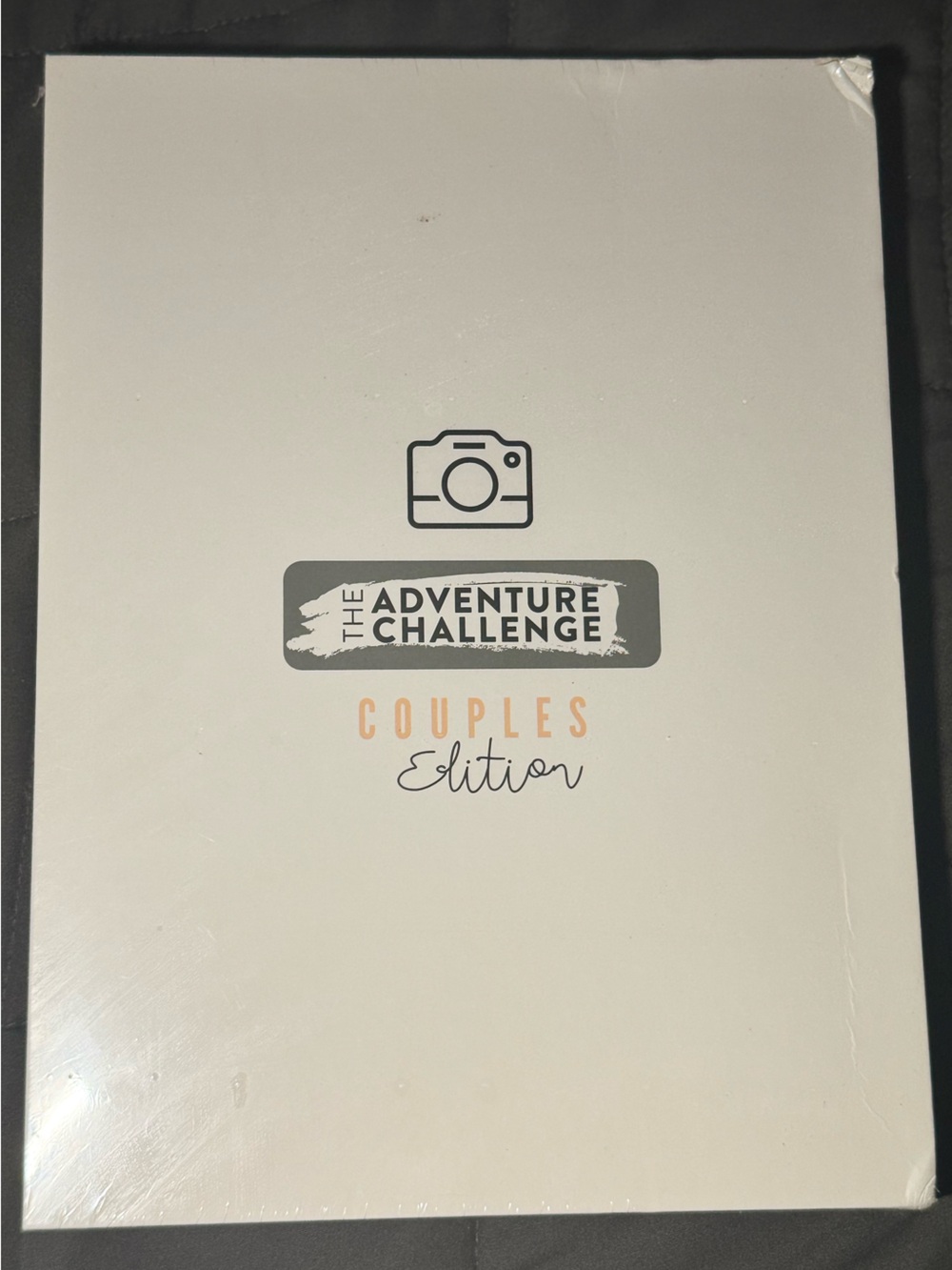 The Adventure Challenge Couples Edition - White & Peach